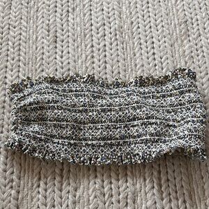 Tory Burch ruched bikini top